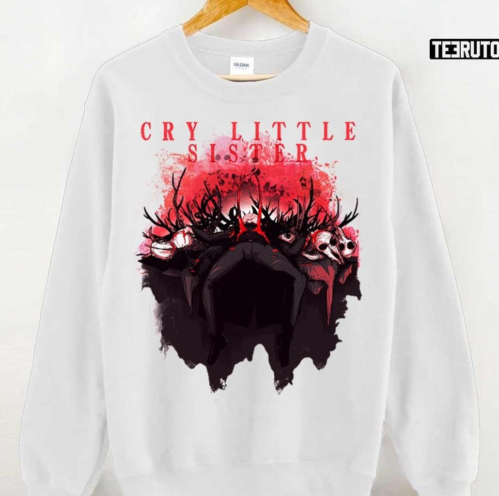 Santa Carla Twilight Cry Little Sister Art Unisex Sweatshirt - T-Shirt, Sweatshirt, Hoodie