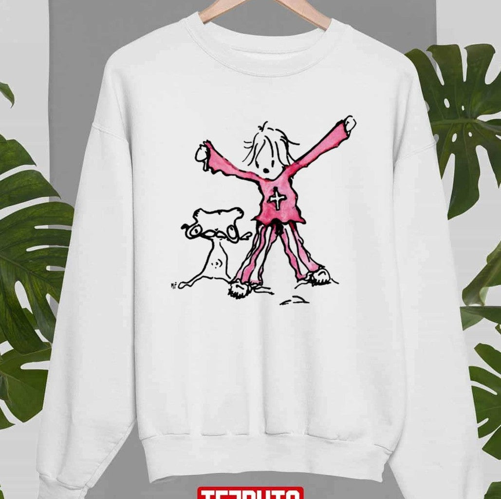 Mylene Farmer Drawing Cute Unisex Sweatshirt - T-Shirt, Sweatshirt, Hoodie