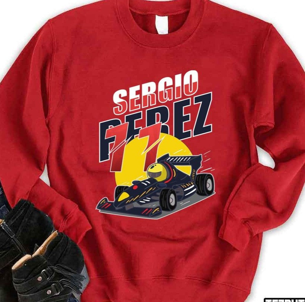 Sergio Perez Checo The Number 11 Legend Of Racing Unisex Sweatshirt - T-Shirt, Sweatshirt, Hoodie