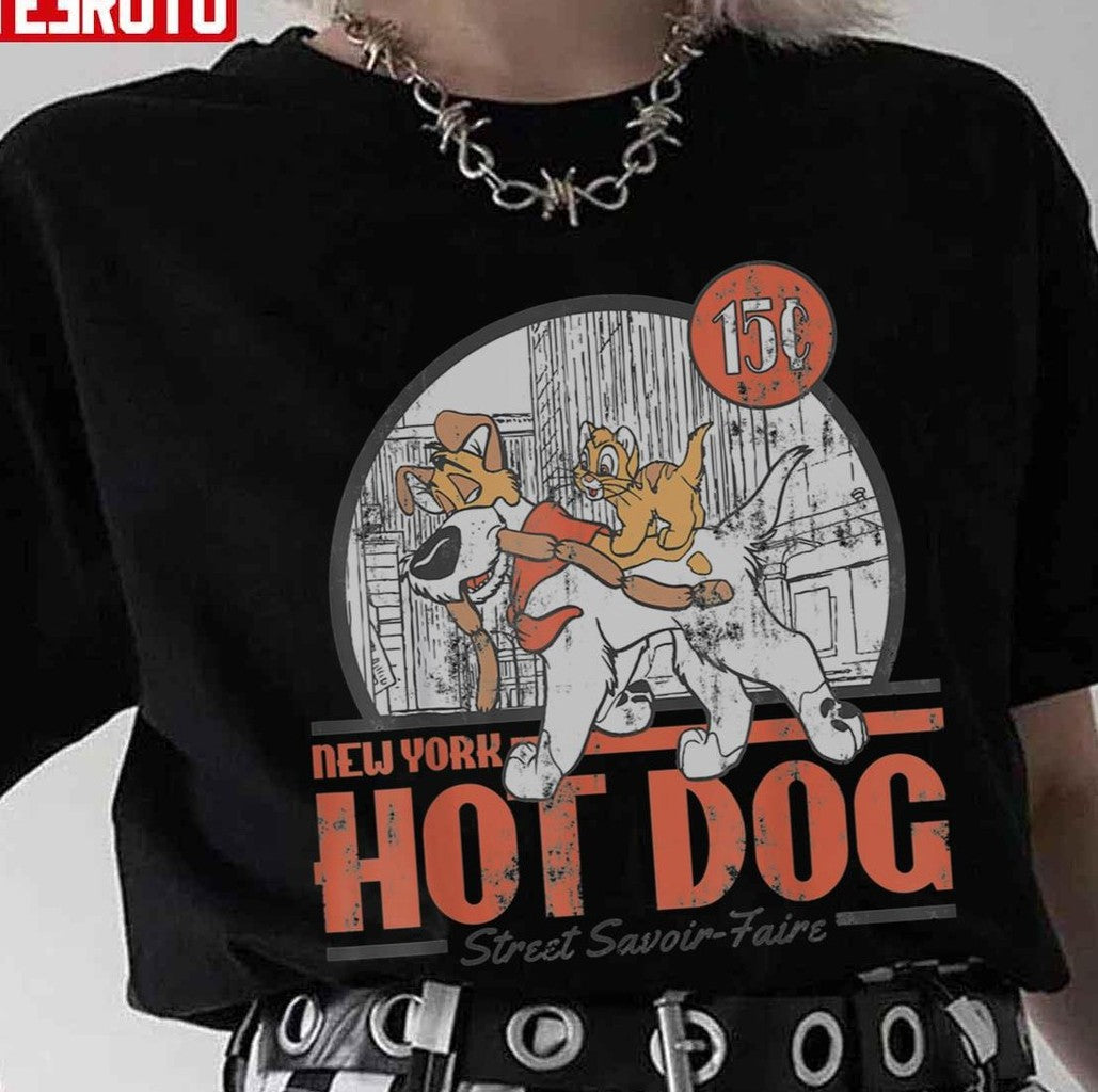 Oliver &amp; Company New York Hot Dog Unisex T-Shirt - T-Shirt, Sweatshirt, Hoodie