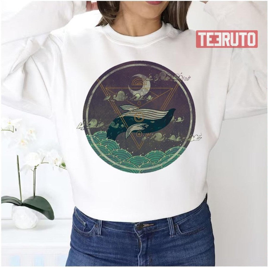 Nightly Ritual Orcas Design Unisex Sweatshirt - T-Shirt, Sweatshirt, Hoodie