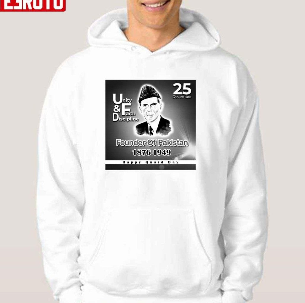 Quaid E Azam Unisex T-Shirt - T-Shirt, Sweatshirt, Hoodie