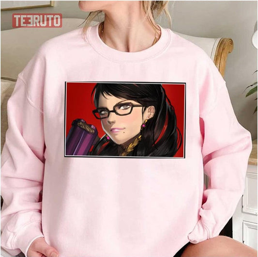 Animated Design Bayonetta 3 2022 Unisex Sweatshirt - T-Shirt, Sweatshirt, Hoodie