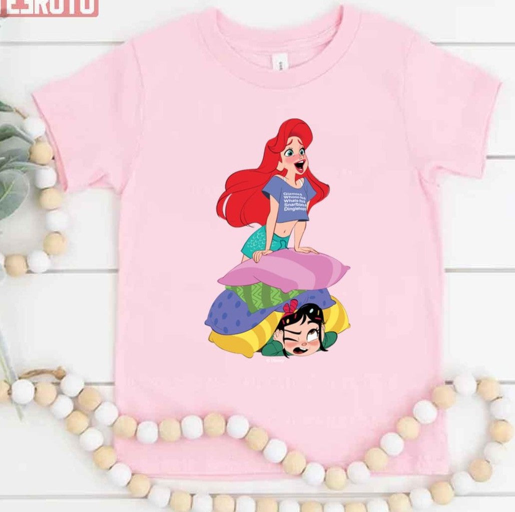 Ralph Breaks The Internet Ariel &amp; Vanellope Unisex T-Shirt - T-Shirt, Sweatshirt, Hoodie