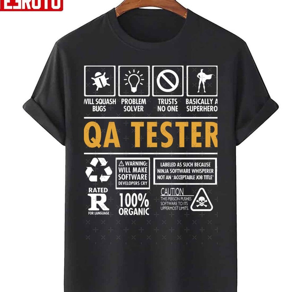 Qa Tester Funny Quality Assurance Job Graphic Unisex Sweatshirt - T-Shirt, Sweatshirt, Hoodie