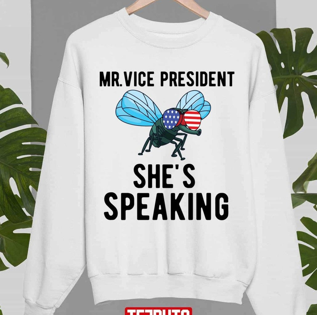Mr Vice President She's Speaking Mike Pence Unisex Sweatshirt - T-Shirt, Sweatshirt, Hoodie