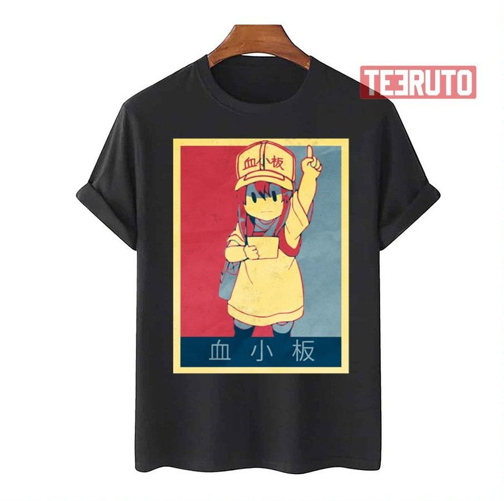 Platelet Cells At Work Poltical Anime Shirt Unisex T-Shirt - T-Shirt, Sweatshirt, Hoodie