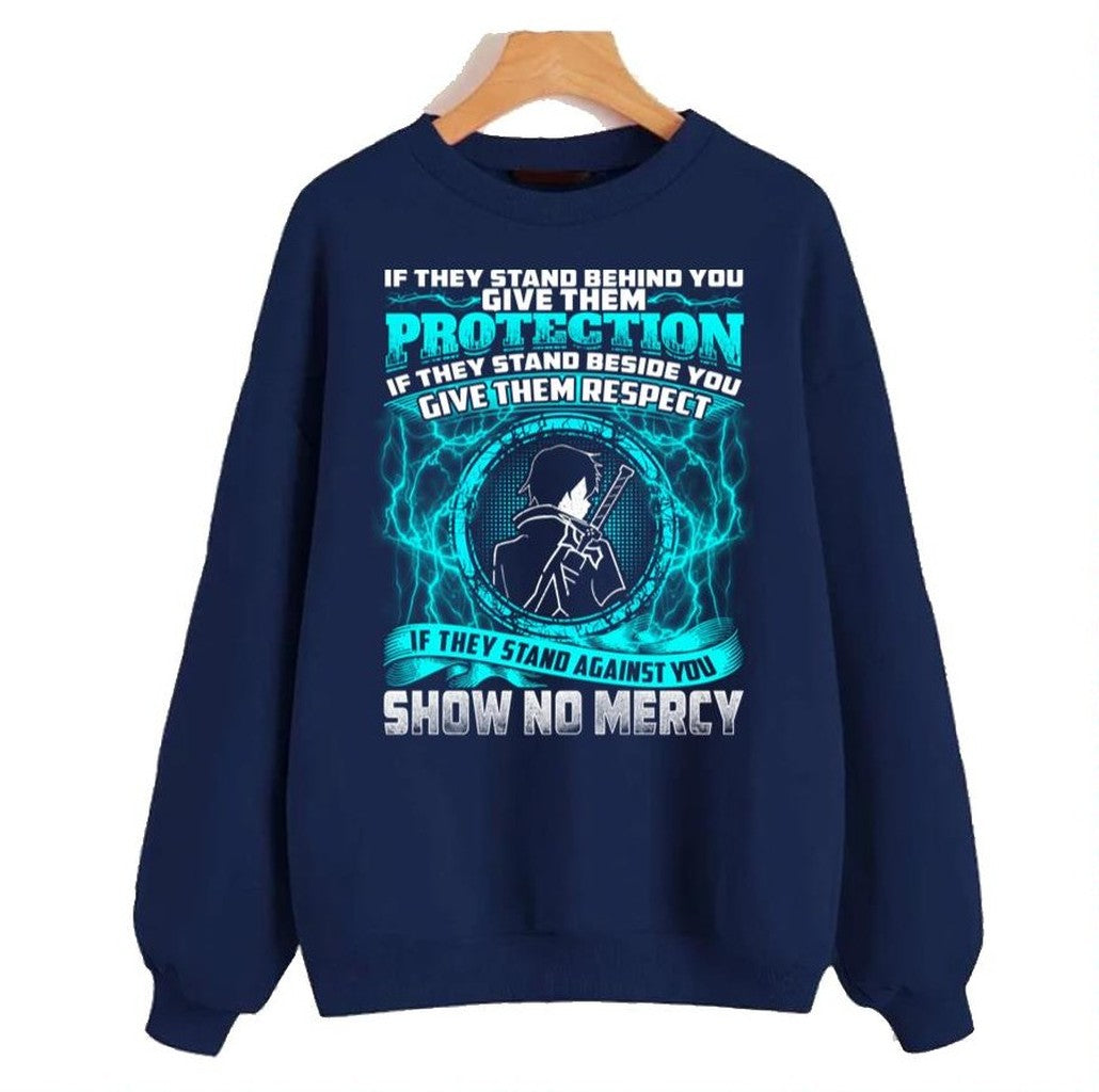 Sao Sword Art Online No Mercy Unisex Sweatshirt - T-Shirt, Sweatshirt, Hoodie