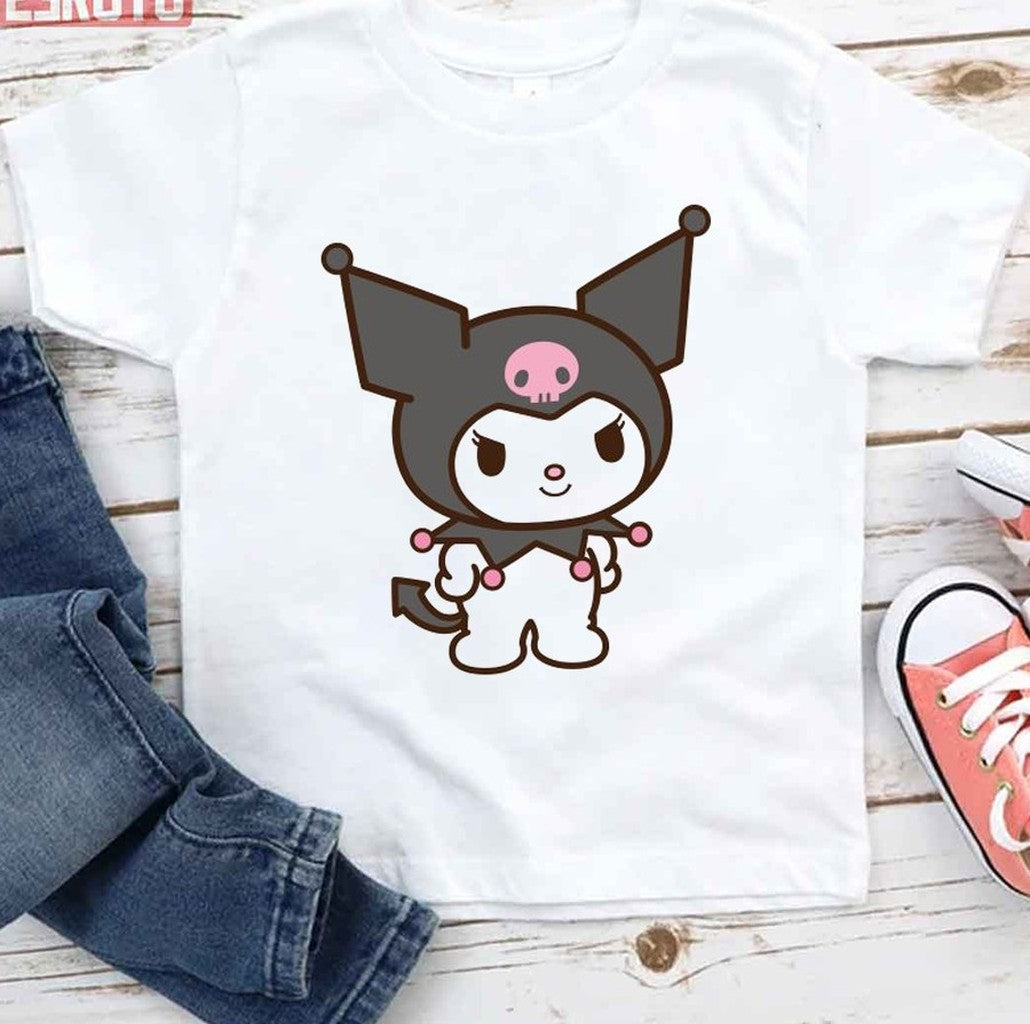 My Melody's Rival Kuromi Character Unisex T-Shirt - T-Shirt, Sweatshirt, Hoodie