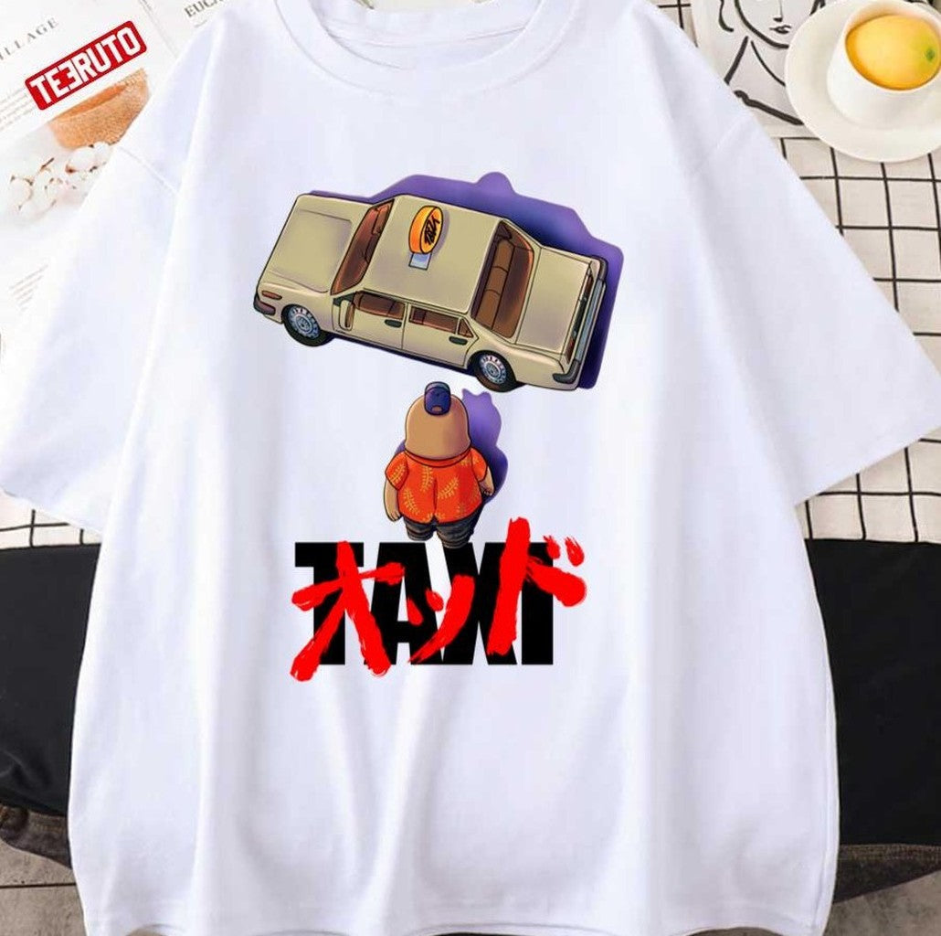Odd Taxi Anime X Akira Style Unisex T-shirt - T-Shirt, Sweatshirt, Hoodie