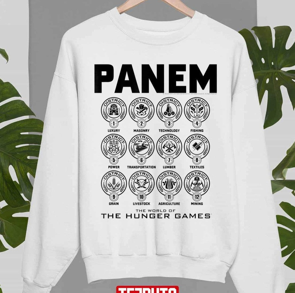 Retro The Hunger Games Main Poster Unisex Sweatshirt - T-Shirt, Sweatshirt, Hoodie