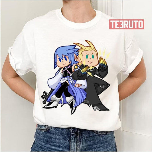 Aqua And Larxene Kingdom Hearts Unisex T-Shirt - T-Shirt, Sweatshirt, Hoodie