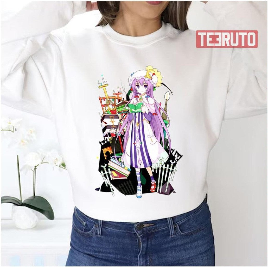 Patchouli Knowledge Touhou Project Unisex Sweatshirt - T-Shirt, Sweatshirt, Hoodie