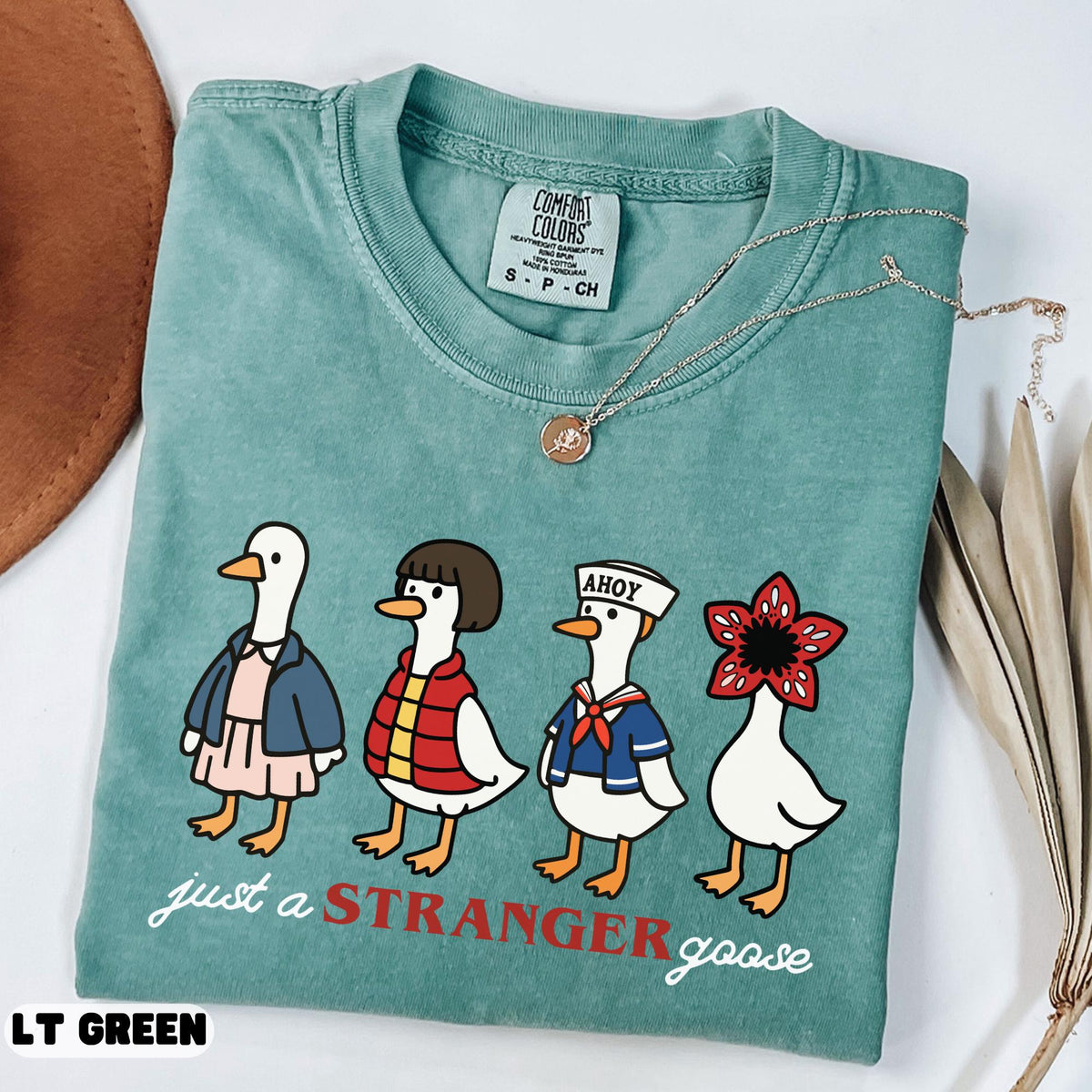 Comfort Colors Stranger Goose Parody Tv Series Sci-Fi - Adult & Kids T-Shirts, Sweatshirts & Hoodies apparel design preview 4