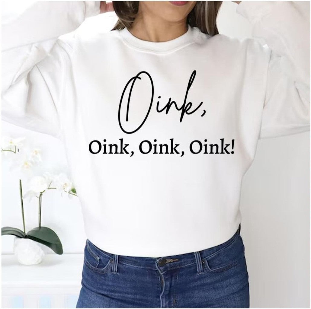 Oink Oink Oink Oink Succession Unisex Sweatshirt - T-Shirt, Sweatshirt, Hoodie