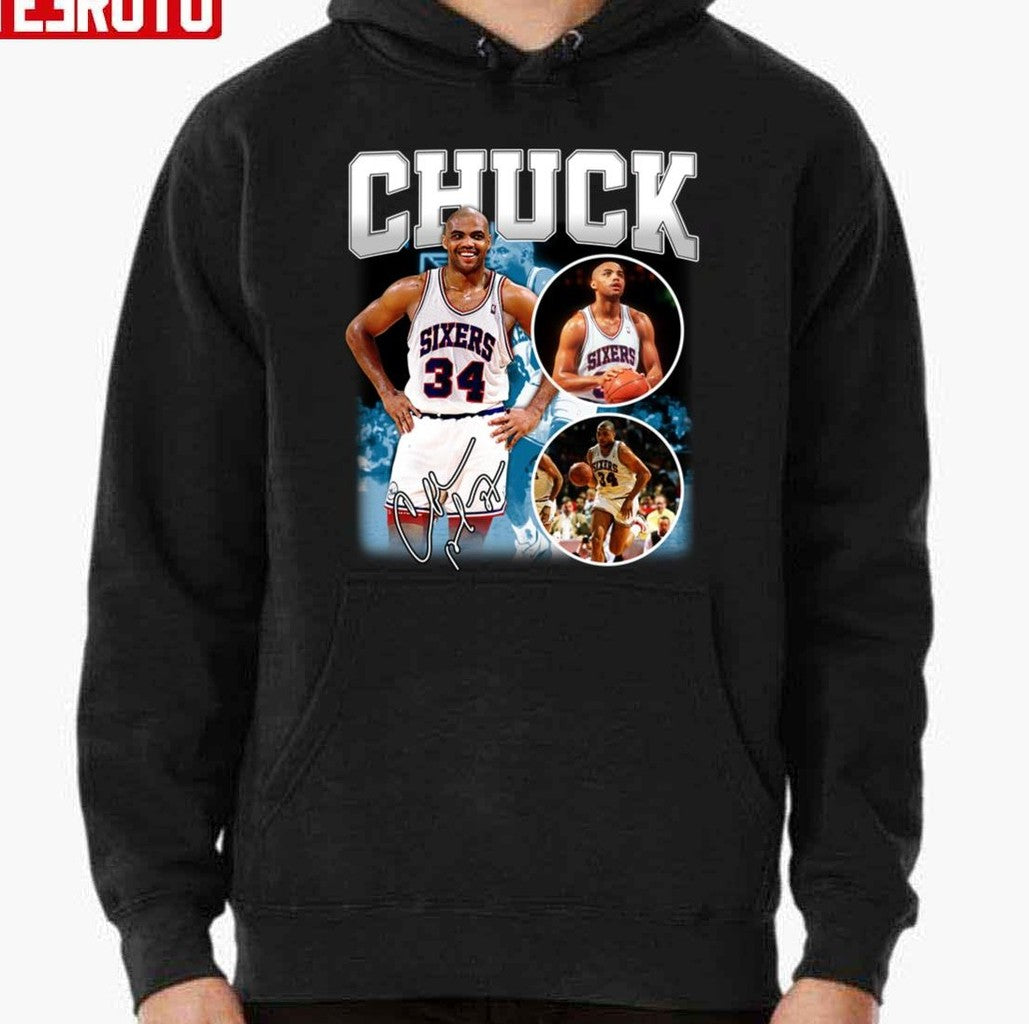 Phoenix Suns Charles Barkley Chuck Basketball Vintage Unisex Hoodie - T-Shirt, Sweatshirt, Hoodie