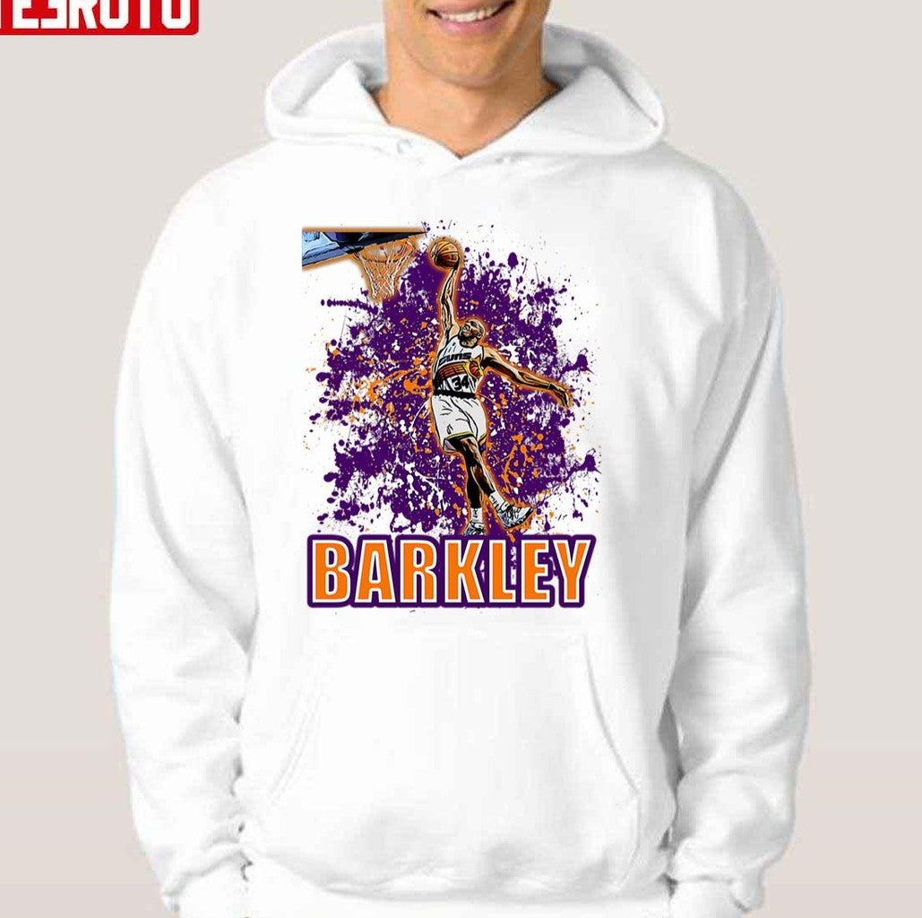 Phoenix Suns Colorful Art Charles Barkley Unisex Hoodie - T-Shirt, Sweatshirt, Hoodie