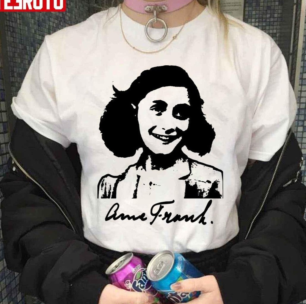 Anne Frank Signature Unisex T-Shirt - T-Shirt, Sweatshirt, Hoodie