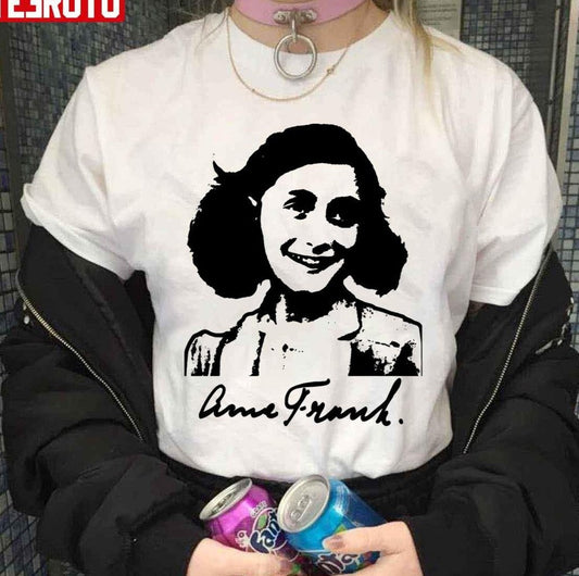 Anne Frank Signature Unisex T-Shirt - T-Shirt, Sweatshirt, Hoodie