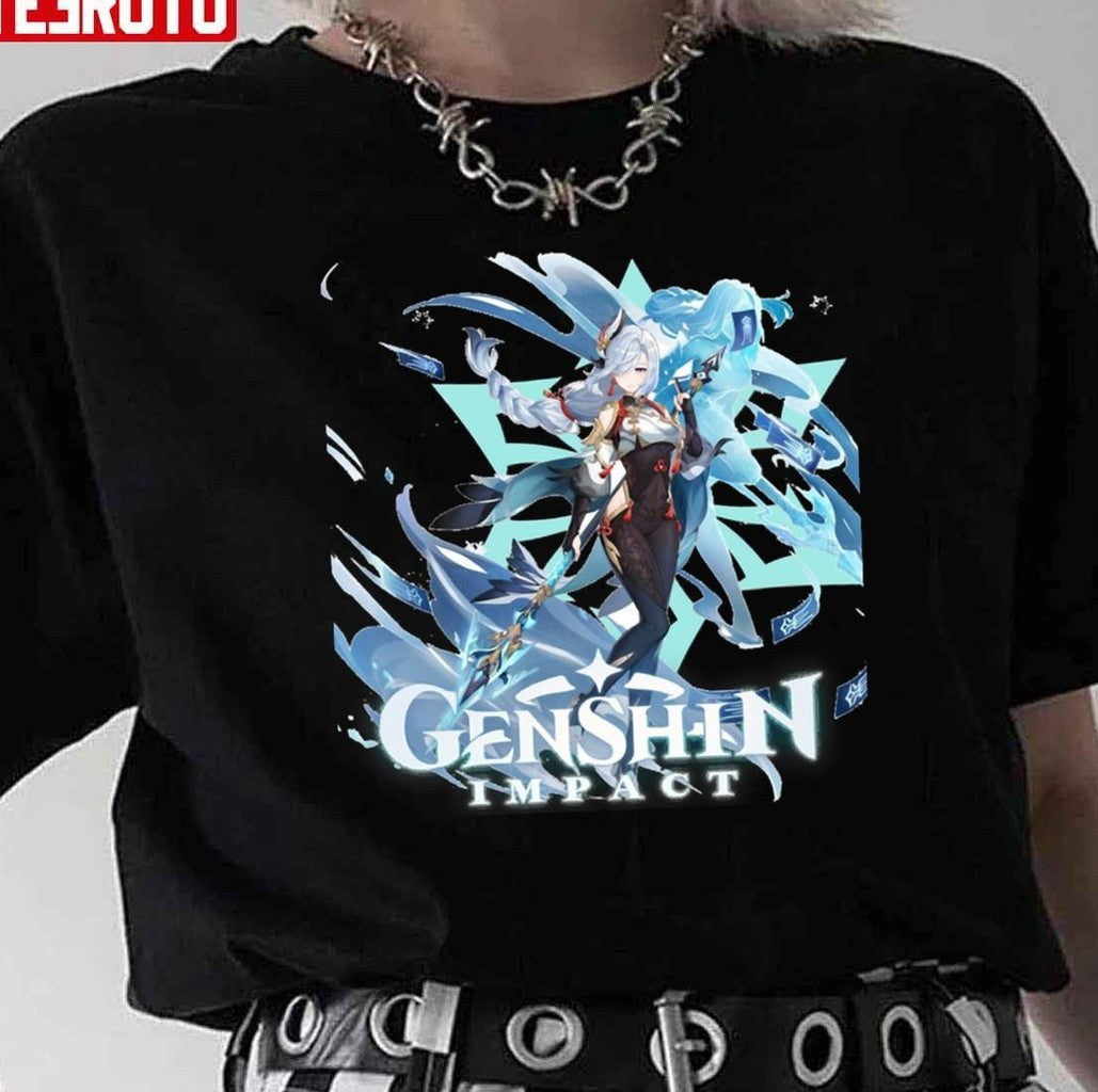 Shenhe Genshin Impact Unisex T-Shirt - T-Shirt, Sweatshirt, Hoodie