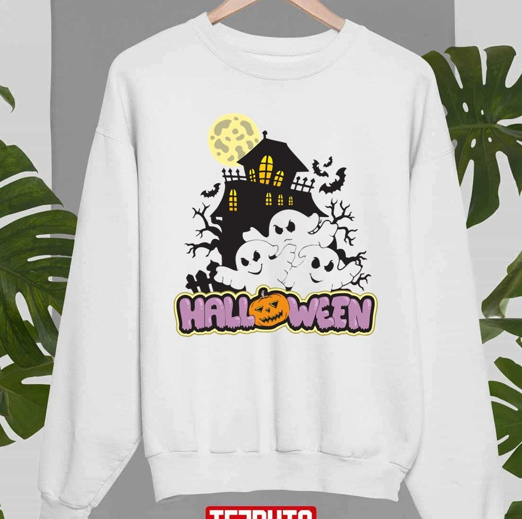 Moon Halloweentown And Chill Unisex Sweatshirt - T-Shirt, Sweatshirt, Hoodie