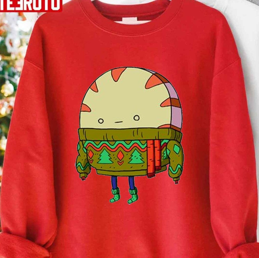 Peppermint Butler Adventure Time Cartoon Christmas Unisex Sweatshirt - T-Shirt, Sweatshirt, Hoodie