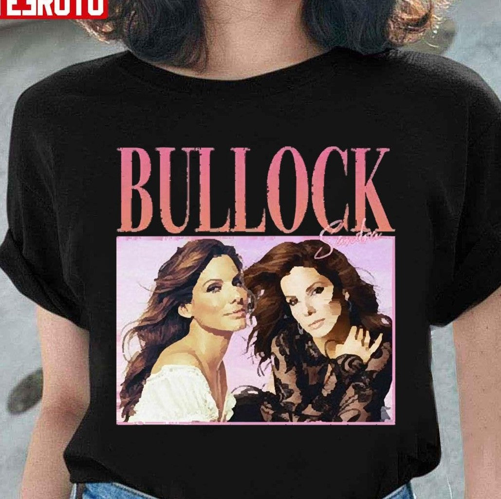 Retro Style Sandra Bullock Unisex T-Shirt - T-Shirt, Sweatshirt, Hoodie