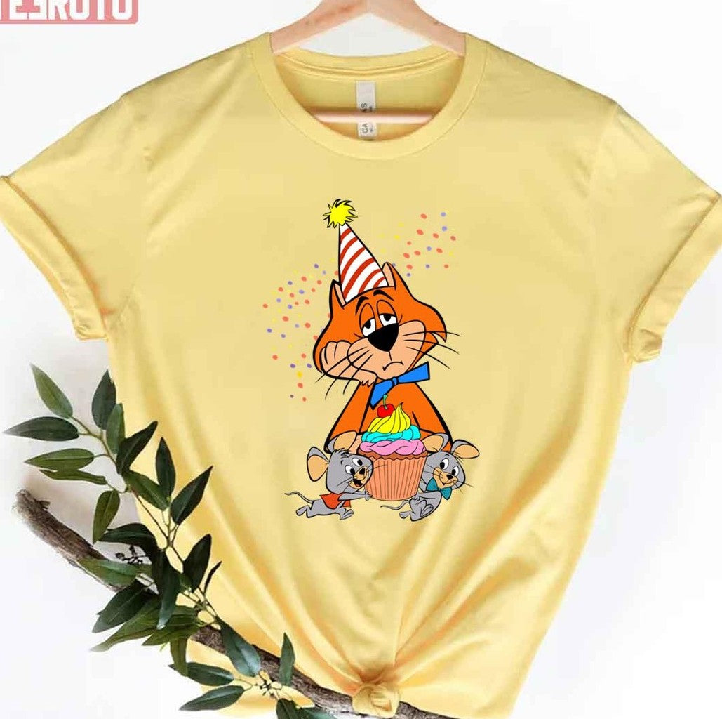 Pixie And Dixie And Mr Jinks Birthday Unisex T-shirt - T-Shirt, Sweatshirt, Hoodie