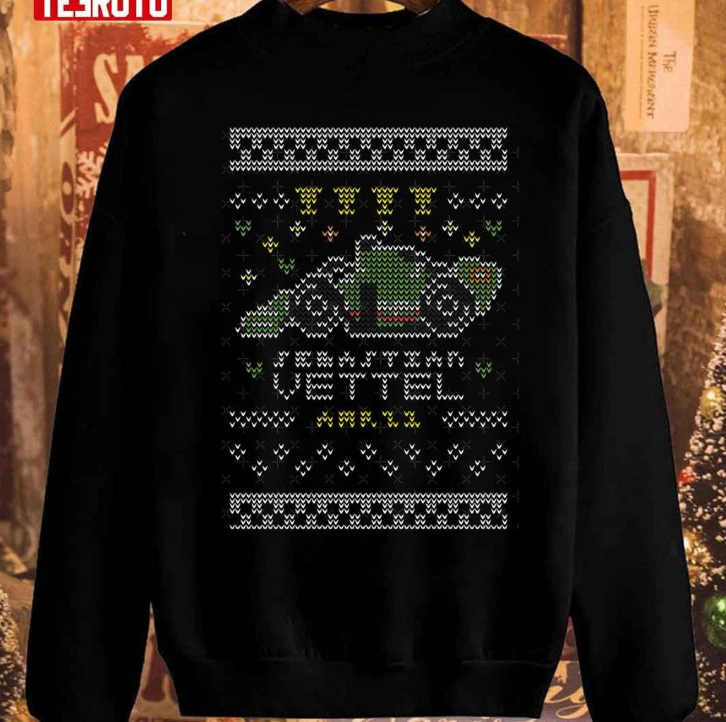 Sebastian Vettel Christmas Pixel Art Unisex Sweatshirt - T-Shirt, Sweatshirt, Hoodie