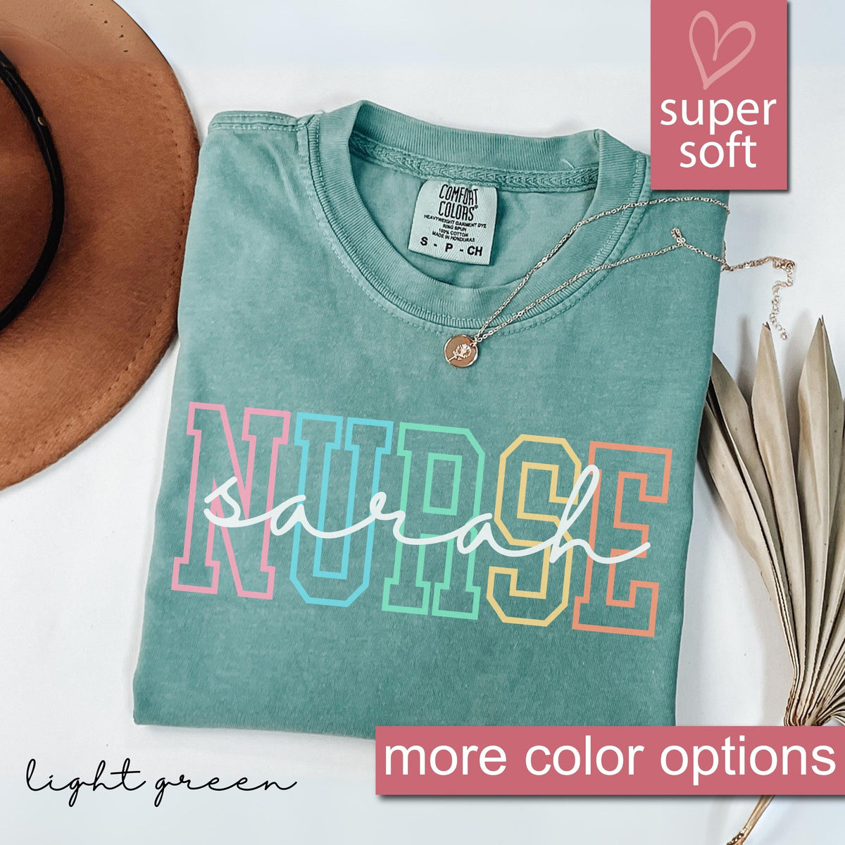 Comfort Colors Nurse Custom Nursing School Er - Adult & Kids T-Shirts, Sweatshirts & Hoodies apparel design preview 1