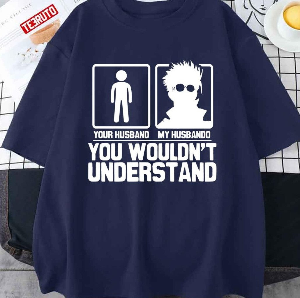 My Husbando Vash The Stampede Unisex T-Shirt - T-Shirt, Sweatshirt, Hoodie