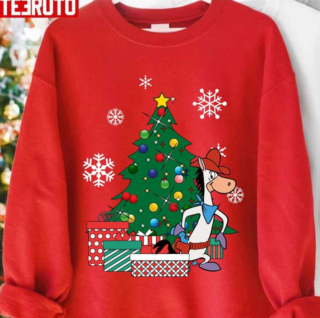 Quick Draw Mcgraw The Christmas Tree Music Retro Unisex Sweatshirt - T-Shirt, Sweatshirt, Hoodie