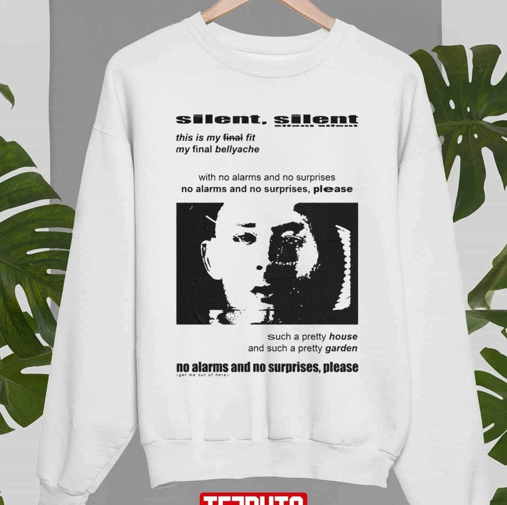 Radiohead No Surprises Album Silent Silent Unisex Sweatshirt - T-Shirt, Sweatshirt, Hoodie
