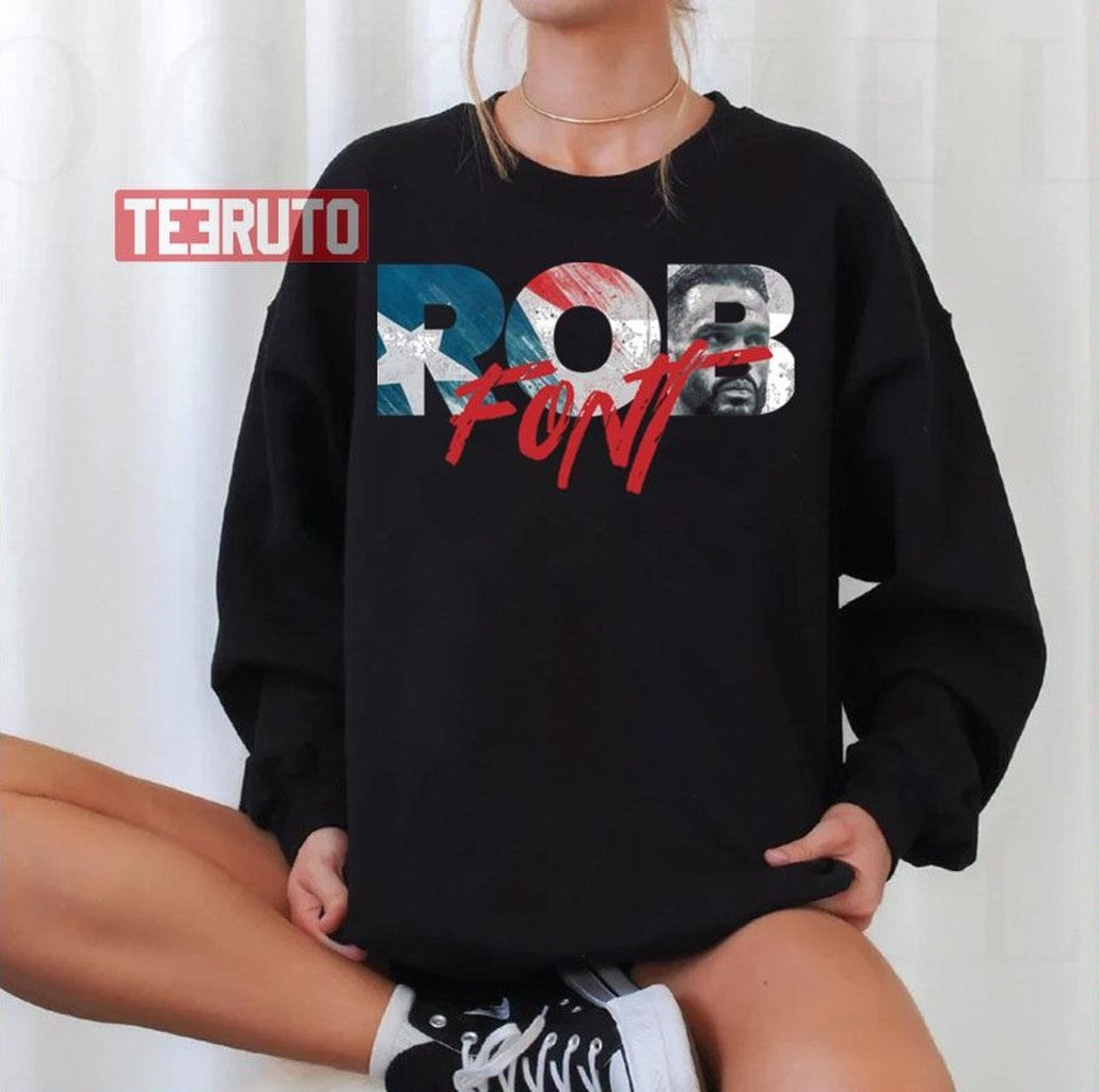 Rob Font Mma Logo Unisex Sweatshirt - T-Shirt, Sweatshirt, Hoodie