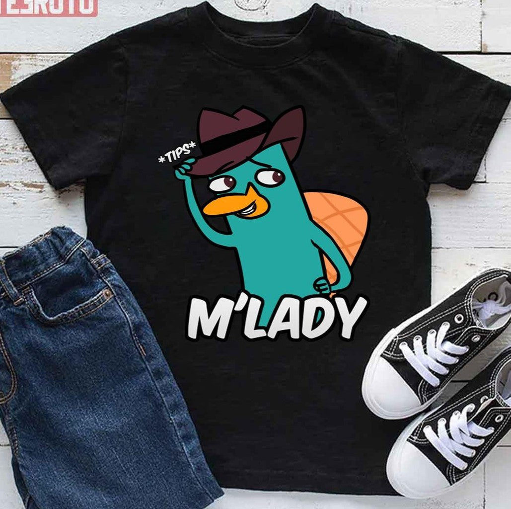 Perry Platypus M'lady Phineas And Ferb Unisex T-Shirt - T-Shirt, Sweatshirt, Hoodie