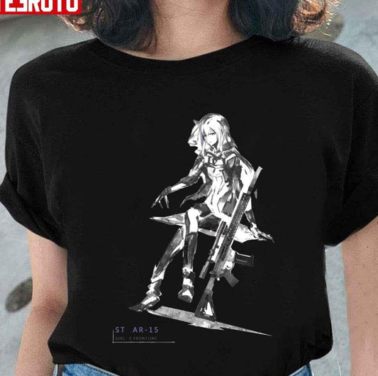 Ar15 Girl's Frontline Unisex T-Shirt - T-Shirt, Sweatshirt, Hoodie