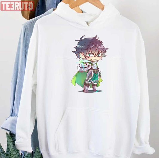 Angry Naofumi Iwatani Chibi The Rising Of The Shield Hero Unisex Hoodie - T-Shirt, Sweatshirt, Hoodie