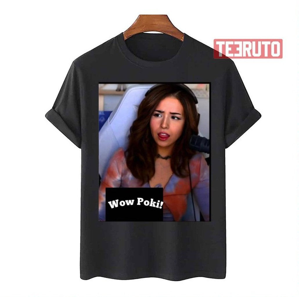 Pokimane Open Cool Youtuber Unisex T-Shirt - T-Shirt, Sweatshirt, Hoodie