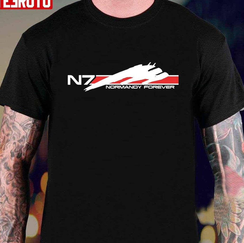 Normandy Forever N7 Mass Effect N7 Day Unisex T-shirt - T-Shirt, Sweatshirt, Hoodie