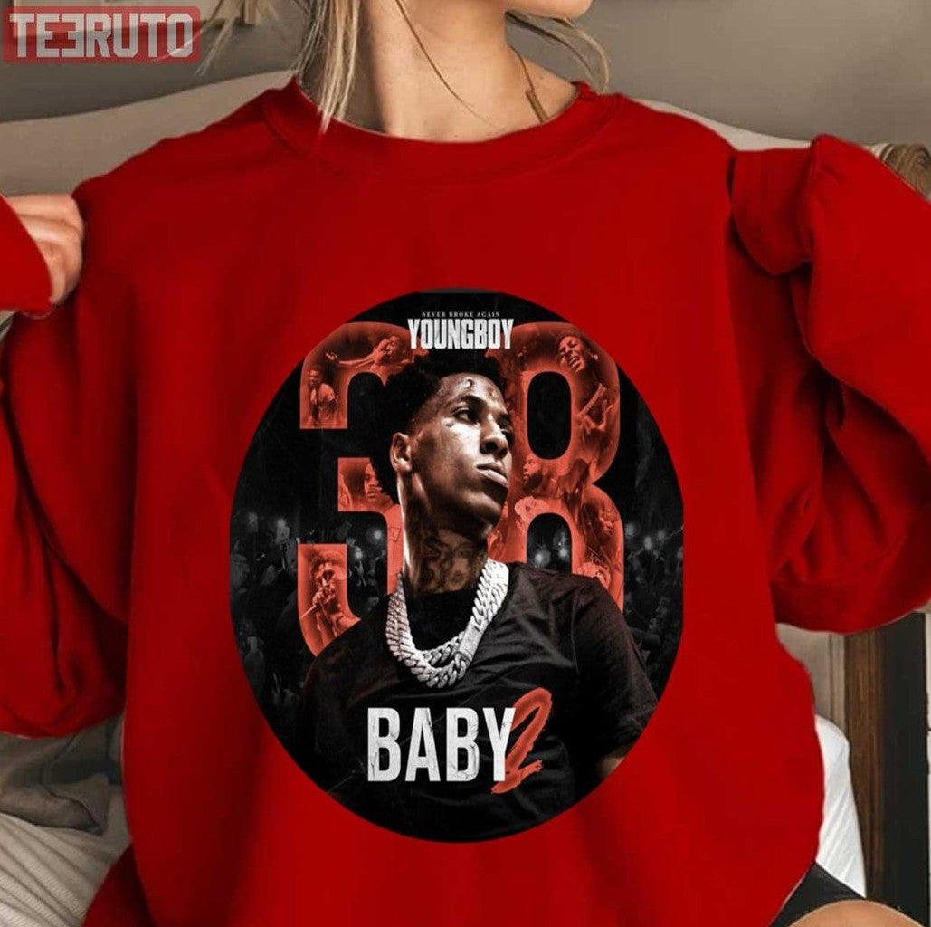 Number 38 Youngboy Nba Vintage Unisex Sweatshirt - T-Shirt, Sweatshirt, Hoodie