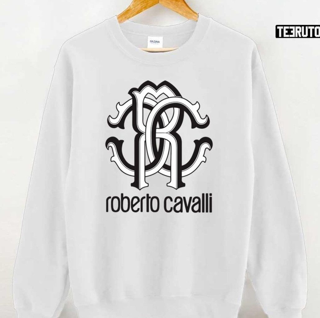 Sepanjang Roberto Cavalli Bersama Relaxed Logo Fit Unisex Sweatshirt - T-Shirt, Sweatshirt, Hoodie