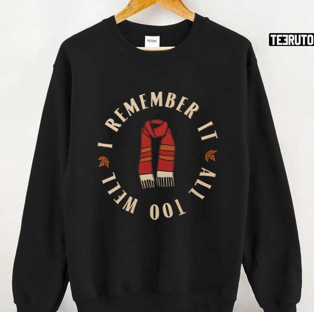 Red Scarf All Too Well Taylor's Version Unisex Sweatshirt - T-Shirt, Sweatshirt, Hoodie