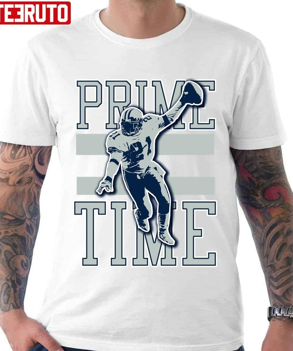 Prime Time Dallas Football And Retro Texas Stadium Unisex T-shirt - T-Shirt, Sweatshirt, Hoodie