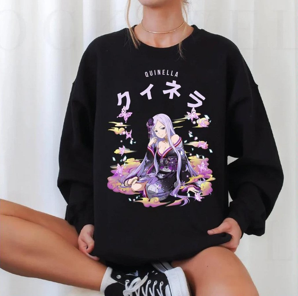 Quinella Kimono Sword Art Online Unisex Sweatshirt - T-Shirt, Sweatshirt, Hoodie