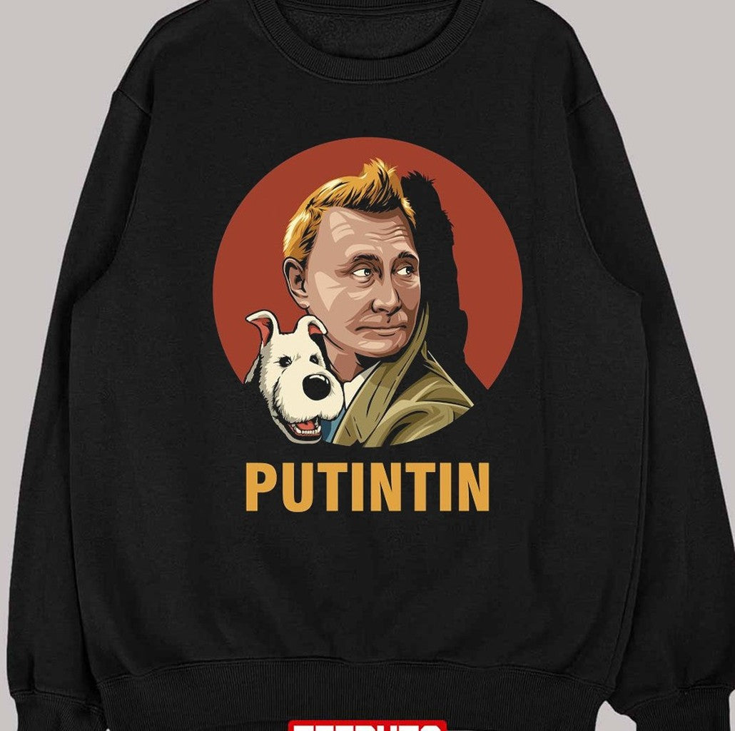 Putintin Cute Vladimir Putin Design Unisex Sweatshirt - T-Shirt, Sweatshirt, Hoodie