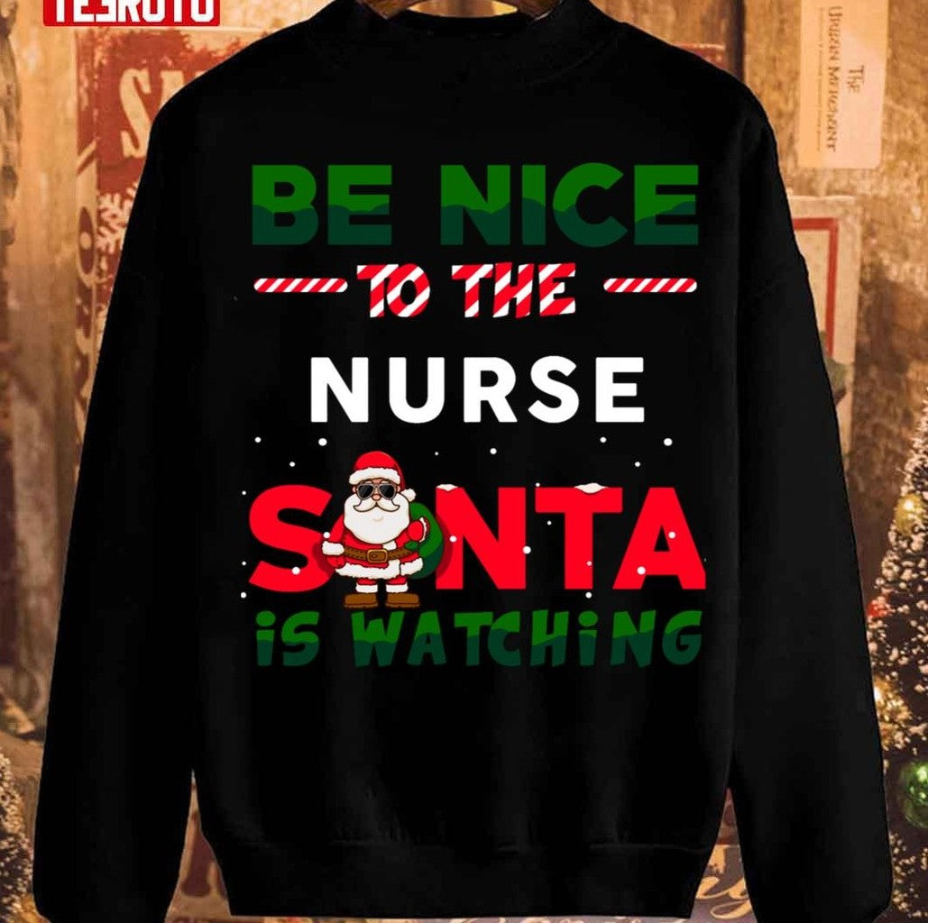 Nurse Christmas Vintage Sweatshirt - T-Shirt, Sweatshirt, Hoodie