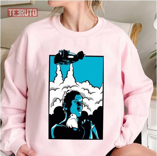 Animated Design Blade Runner Unisex Sweatshirt - T-Shirt, Sweatshirt, Hoodie