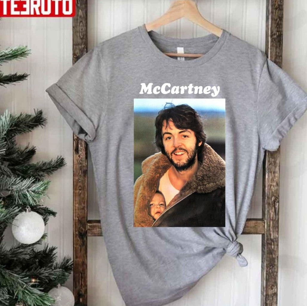 Paul Mccartney And Baby Unisex T-Shirt - T-Shirt, Sweatshirt, Hoodie