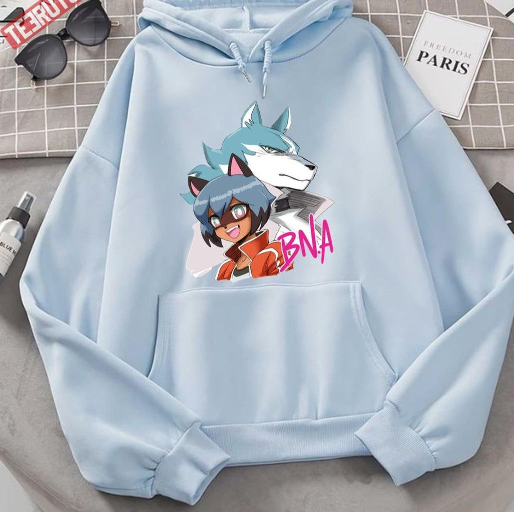 Anime Mainleads Brand New Animal Bna Unisex Hoodie - T-Shirt, Sweatshirt, Hoodie