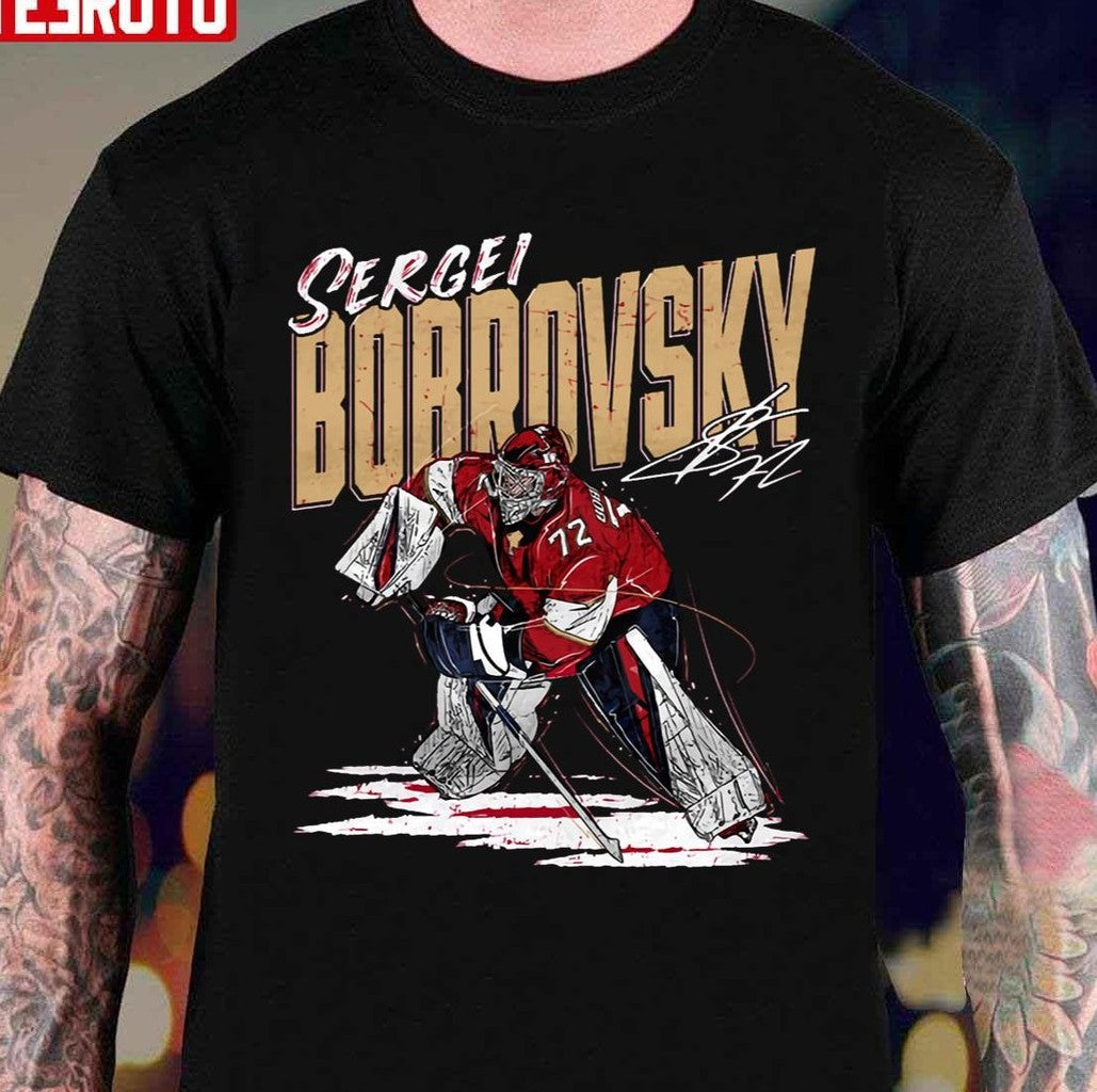 Sergei Bobrovsky Chisel Hockey Unisex T-Shirt - T-Shirt, Sweatshirt, Hoodie